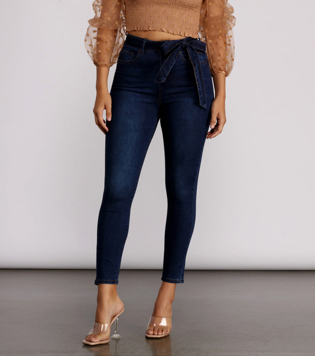 Tied To Chic Skinny Jeans for 2023 festival outfits, festival dress, outfits for raves, concert outfits, and/or club outfits