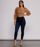 Tied To Chic Skinny Jeans provides a stylish start to creating your best summer outfits of the season with on-trend details for 2023!