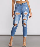 Major Destruction High Rise Skinny Jeans is a trendy pick to create 2023 festival outfits, festival dresses, outfits for concerts or raves, and complete your best party outfits!