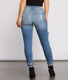 Edgy Appeal Mid Rise Cropped Skinny Jeans provides a stylish start to creating your best summer outfits of the season with on-trend details for 2023!