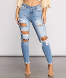 Mid Rise Frayed Cropped Skinny Jeans for 2023 festival outfits, festival dress, outfits for raves, concert outfits, and/or club outfits