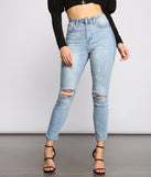 High Rise Destructed Diva Skinny Jeans for 2023 festival outfits, festival dress, outfits for raves, concert outfits, and/or club outfits