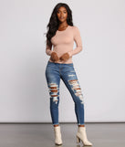 Fab and Frayed Distressed Skinny Jeans provides a stylish start to creating your best summer outfits of the season with on-trend details for 2023!