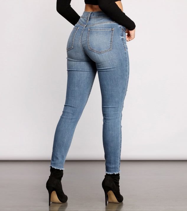 Clara High Rise Cropped Skinny Jeans & Windsor
