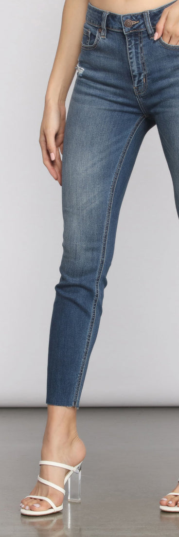 Clara High Rise Destructed Skinny Jeans for 2023 festival outfits, festival dress, outfits for raves, concert outfits, and/or club outfits