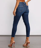 High Rise Destructed Cropped Skinny Jeans provides a stylish start to creating your best summer outfits of the season with on-trend details for 2023!