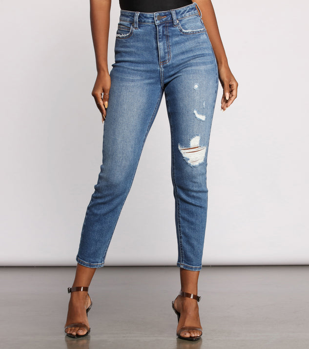 Stun and Strut High Rise Skinny Jeans for 2023 festival outfits, festival dress, outfits for raves, concert outfits, and/or club outfits