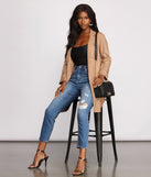 Stun and Strut High Rise Skinny Jeans provides a stylish start to creating your best summer outfits of the season with on-trend details for 2023!