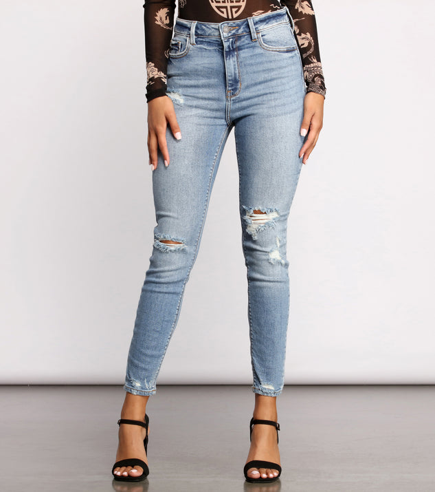 The Next Level High Rise Skinny Jeans for 2023 festival outfits, festival dress, outfits for raves, concert outfits, and/or club outfits