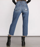 High Rise Destructed Mom Jeans provides a stylish start to creating your best summer outfits of the season with on-trend details for 2023!