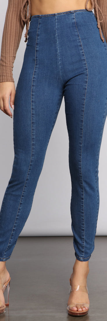 Stay Chic High Rise Skinny Jeans for 2023 festival outfits, festival dress, outfits for raves, concert outfits, and/or club outfits