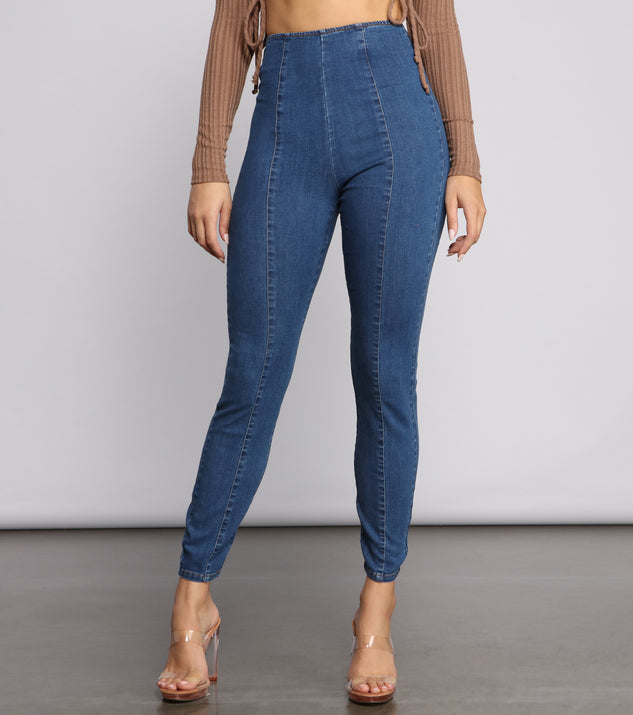 Stay Chic High Rise Skinny Jeans for 2023 festival outfits, festival dress, outfits for raves, concert outfits, and/or club outfits