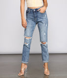 Amanda High Rise Destructed Boyfriend Jeans for 2023 festival outfits, festival dress, outfits for raves, concert outfits, and/or club outfits