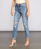 Amanda High Rise Destructed Boyfriend Jeans provides a stylish start to creating your best summer outfits of the season with on-trend details for 2023!