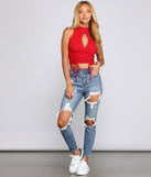 Trendy Destructed High-Rise Skinny Jeans for 2023 festival outfits, festival dress, outfits for raves, concert outfits, and/or club outfits