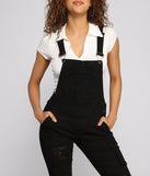 Stylish Edge Destructed Overalls provides a stylish start to creating your best summer outfits of the season with on-trend details for 2023!