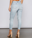 Clara High Rise Distressed Details Skinny Jeans provides a stylish start to creating your best summer outfits of the season with on-trend details for 2023!