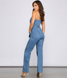 Denim Diva Halter Jumpsuit provides a stylish start to creating your best summer outfits of the season with on-trend details for 2023!