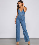 Denim Diva Halter Jumpsuit provides a stylish start to creating your best summer outfits of the season with on-trend details for 2023!