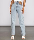High-Rise Chic Chain Waist Boyfriend Jeans provides a stylish start to creating your best summer outfits of the season with on-trend details for 2023!