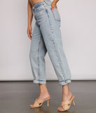 Thinking About You High-Rise Boyfriend Jeans for 2023 festival outfits, festival dress, outfits for raves, concert outfits, and/or club outfits