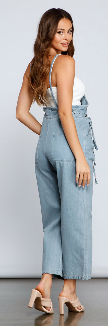 Girl Next Door Wide Leg Overalls provides a stylish start to creating your best summer outfits of the season with on-trend details for 2023!
