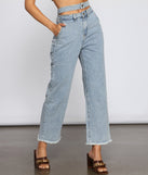 High Rise Cutout Boyfriend Jeans for 2023 festival outfits, festival dress, outfits for raves, concert outfits, and/or club outfits