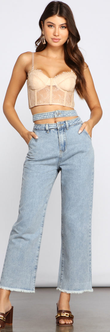 High Rise Cutout Boyfriend Jeans provides a stylish start to creating your best summer outfits of the season with on-trend details for 2023!