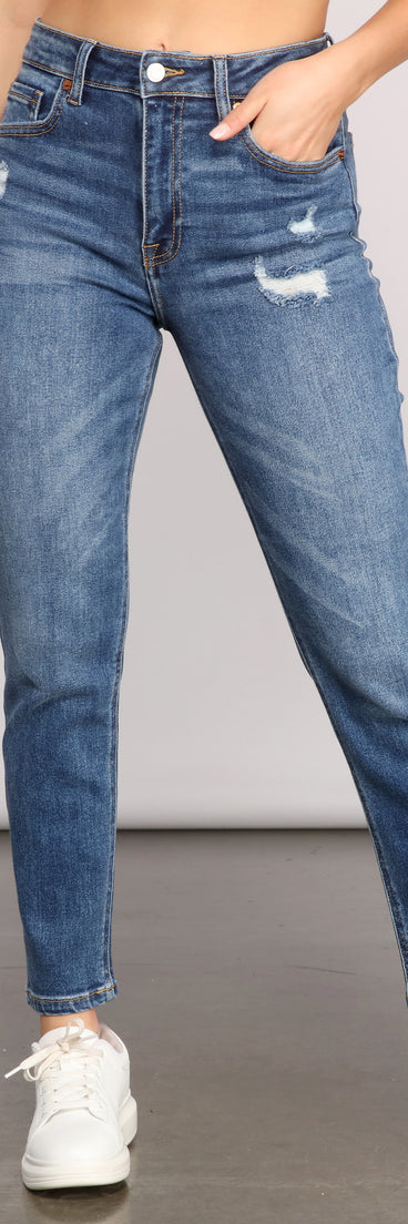 High Rise Basic Straight Leg Jeans for 2023 festival outfits, festival dress, outfits for raves, concert outfits, and/or club outfits