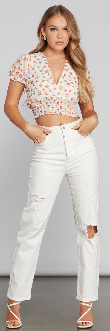 Iconic High Rise Destructed Boyfriend Jeans for 2023 festival outfits, festival dress, outfits for raves, concert outfits, and/or club outfits