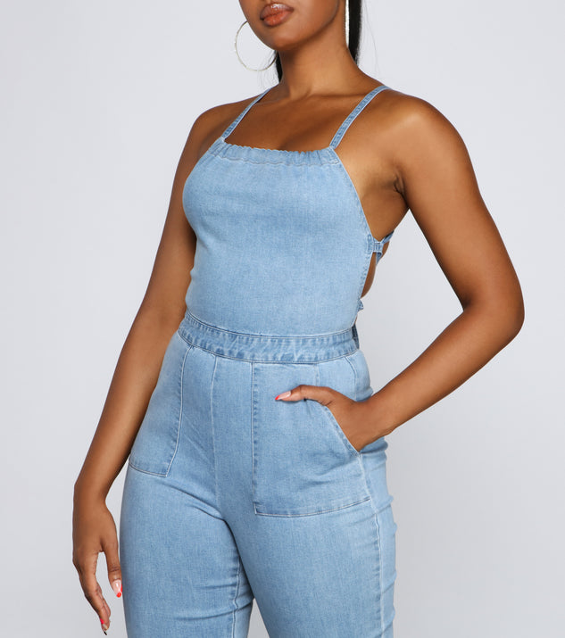 【andequal】ribbon shoulder combinaison ribbon shoulder combinaison – andequal