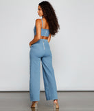 Style Icon Denim Jumpsuit provides a stylish start to creating your best summer outfits of the season with on-trend details for 2023!