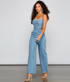 Style Icon Denim Jumpsuit provides a stylish start to creating your best summer outfits of the season with on-trend details for 2023!