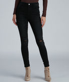New In Town Mid-Rise Distressed Crop Skinny Jeans for 2023 festival outfits, festival dress, outfits for raves, concert outfits, and/or club outfits