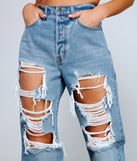 So Extra High Rise Destructed Boyfriend Jeans for 2023 festival outfits, festival dress, outfits for raves, concert outfits, and/or club outfits