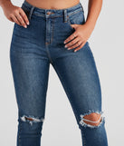 Trendy Distressed High-Rise Ankle Jeans provides a stylish start to creating your best summer outfits of the season with on-trend details for 2023!