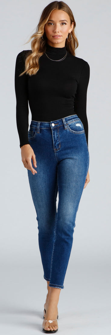 Harper Mid-Rise Distressed Crop Skinny Jeans for 2023 festival outfits, festival dress, outfits for raves, concert outfits, and/or club outfits