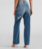 Straight Forward High Rise Boyfriend Jeans for 2023 festival outfits, festival dress, outfits for raves, concert outfits, and/or club outfits