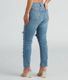 Everyday Edgy Distressed Straight-Leg Jeans provides a stylish start to creating your best summer outfits of the season with on-trend details for 2023!