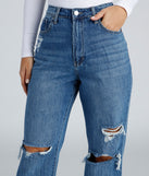 Classic Casual Distressed Boyfriend Jeans is a fire pick to create 2023 festival outfits, concert dresses, outfits for raves, or to complete your best party outfits or clubwear!