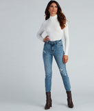 Casual Vibes High-Rise Skinny Jeans provides a stylish start to creating your best summer outfits of the season with on-trend details for 2023!
