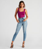 Taylor High Rise Skinny Crop Jeans By Windsor Denim provides a stylish start to creating your best summer outfits of the season with on-trend details for 2023!
