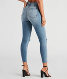 Taylor High Rise Skinny Crop Jeans By Windsor Denim provides a stylish start to creating your best summer outfits of the season with on-trend details for 2023!