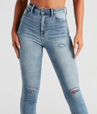 Taylor High Rise Skinny Crop Jeans By Windsor Denim provides a stylish start to creating your best summer outfits of the season with on-trend details for 2023!