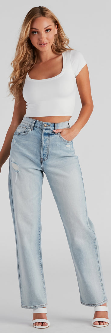 Jay High Rise Boyfriend Jeans By Windsor Denim provides a stylish start to creating your best summer outfits of the season with on-trend details for 2023!