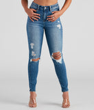 Harper Mid-Rise Skinny Denim Jeans provides a stylish start to creating your best summer outfits of the season with on-trend details for 2023!