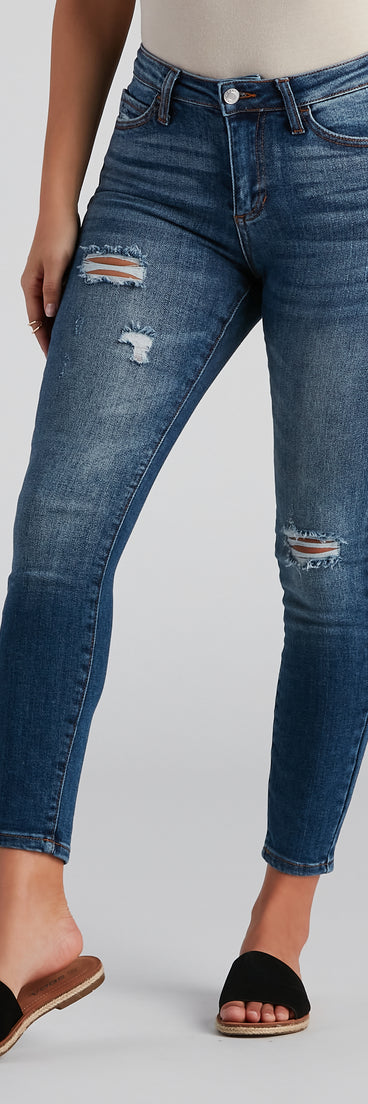 Hit The Jackpot Mid Rise Skinny Jeans for 2023 festival outfits, festival dress, outfits for raves, concert outfits, and/or club outfits