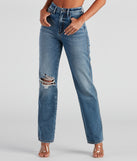 Jay High-Rise Straight Denim Jeans provides a stylish start to creating your best summer outfits of the season with on-trend details for 2023!