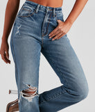 Jay High-Rise Straight Denim Jeans provides a stylish start to creating your best summer outfits of the season with on-trend details for 2023!