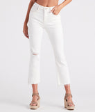 Robyn High-Rise Crop Flare Jeans By Windsor Denim provides a stylish start to creating your best summer outfits of the season with on-trend details for 2023!